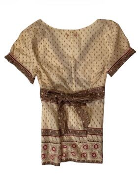 AEO  Vintage Style Lightweight Semi Sheer Wrap Tie Waist Cami Top ⭐️⭐️⭐️⭐️⭐️